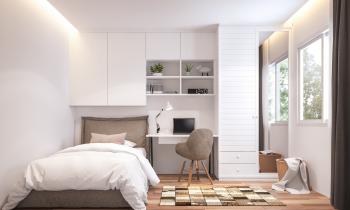 Astuces pour agrandir visuellement une petite chambre