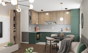 La tendance des cuisines bicolores