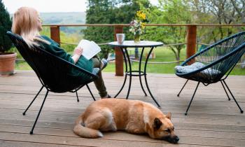 La terrasse peut être un espace de vie à part entière lorsqu'elle est bien aménagée. © PhotoLife94 - Getty images