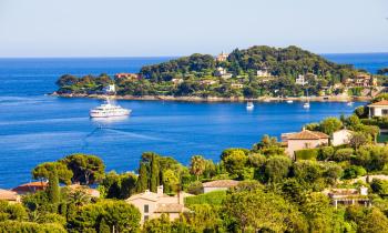 Vue aérienne sur Saint-Jean-Cap-Ferrat
