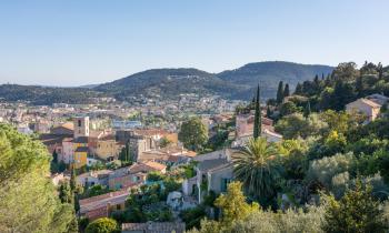 Hyères quartier Pyanet vue panoramique
