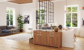 De plus en plus d'astuces émergent pour cloisonner agréablement les espaces sans négliger la luminosité et le confort. © vicnt - Getty images