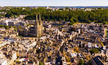 Quimper quartier la tourelle mont Frugy