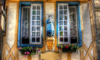 Quimper quartier Locmaria faience