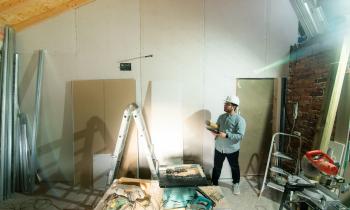 Garage transformation pièce en plus