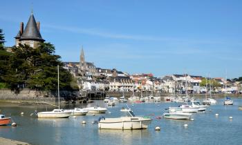 vue sur le port de pornic 