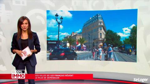 100 % Immo, une émission sur M6. ©SeLoger Ces villes où les Français rêvent le plus de déménager