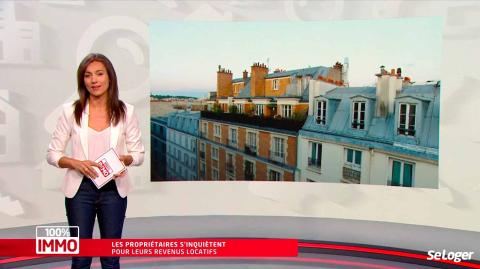 100 % Immo, une émission sur M6. ©SeLoger Les propriétaires s'inquiètent pour leurs revenus immobiliers locatifs !
