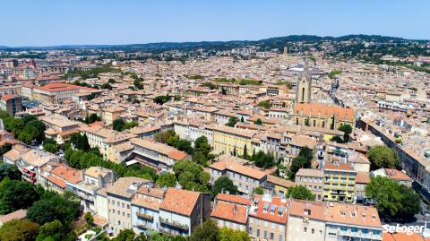 Les taux ont retrouvé leur niveau de mai 2019. © Altitude Drone Chute du nombre de crédits immobiliers accordés mais hausse des taux !