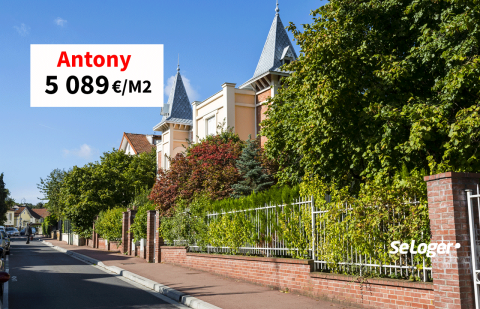À Antony, les prix immobiliers dépassent les 5 000 € du m²