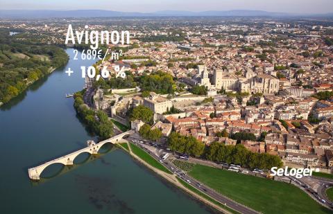 Avec 2 689 €/m², Avignon est l’une des grandes villes les moins chères du sud