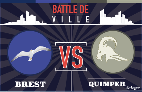 Immobilier : Brest vs Quimper, le match !