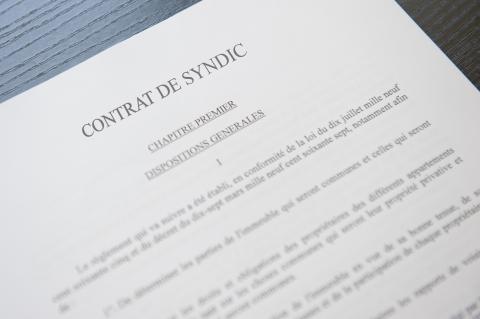 Syndics : un contrat-type à partir du 1er juillet