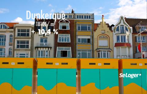 A Dunkerque, le prix immobilier s'envole : +10 % en 1 an !
