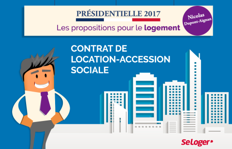 Logement social : Nicolas Dupont-Aignan propose un contrat de location-accession
