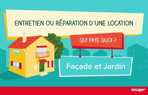 Entretien de la façade et du jardin : qui paie quoi entre le propriétaire et le locataire ?