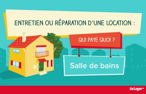 Entretien ou réparation de la salle de bains : qui paie quoi entre le locataire et le propriétaire ?