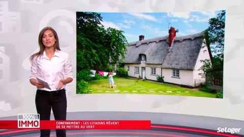 100% IMMO une émission réalisée par Seloger. Les Français rêvent de se mettre au vert !