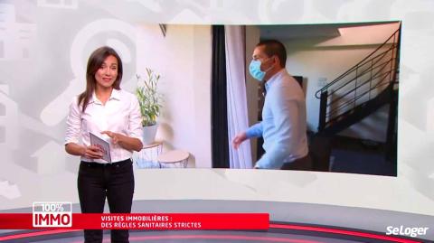 100 % Immo, une émission sur M6. ©SeLoger Dans quelles conditions sanitaires les visites immobilières s'effectuent-elles ?