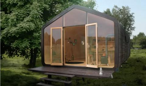 Une incroyable maison modulable en carton !