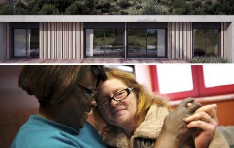 Cette maison démontable et sociale sera construite à l’initiative de la Fondation I Loge You. © DR Aidez à la construction d'une maison pour loger des femmes en difficultés