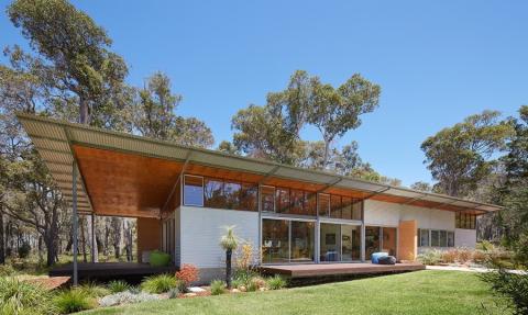 Une luxueuse maison écologique construite dans l’Outback australien