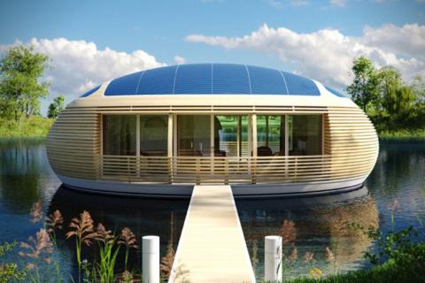 Cette maison flottante futuriste est incroyable