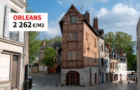 À Orléans, le prix de l’immobilier est en surchauffe : + 8,6 % en un an !