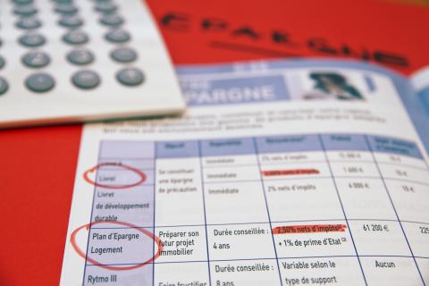 Epargne : PEL à la baisse et maintien du taux du Livret A