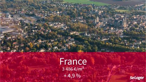 À mesure que les années passent, le pouvoir d'achat immobilier des Français se réduit… ©françois Spécial municipales : et la hausse du prix de l'immobilier, on en parle ?