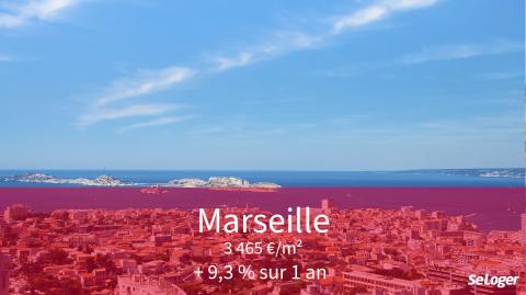 À Marseille, le prix immobilier est en forte hausse !