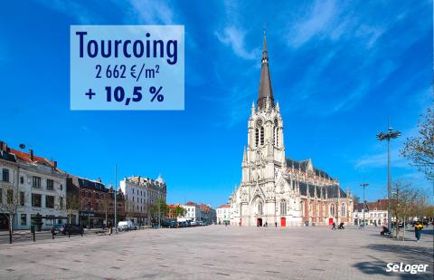 Coup d’accélérateur sur le prix immobilier à Tourcoing : + 10,5 % en un an