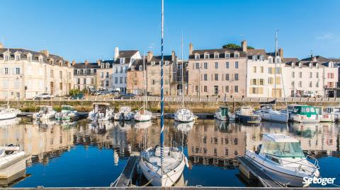 À Vannes, le centre-ville et les abords du port sont très prisés !