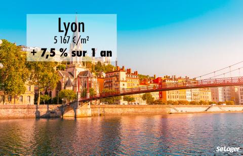 À Lyon, la hausse des prix immobiliers est deux fois plus faible qu'à Villeurbanne !