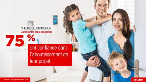 Les acheteurs ont un moral d'acier ! Crédit : DR <em>Modifier Article</em> Achat immobilier et déconfinement : tout ce qui a changé en 10 chiffres choc !