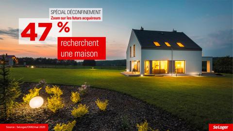 L'attrait des maisons aux yeux des acheteurs a été rehaussé par le confinement. Crédit : DR <em>Modifier Article</em> Achat immobilier et déconfinement : tout ce qui a changé en 10 chiffres choc !