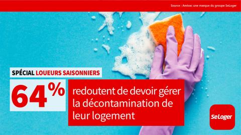 L’hygiène est plus que jamais au coeur des préoccupations des loueurs saisonniers. ©DR <em>Modifier Article</em> Location de vacances : Dans la tête des loueurs saisonniers !