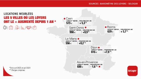 <em>Modifier Article</em> Location : top 5 des villes où les loyers ont le plus augmenté en 1 an