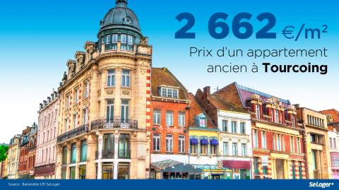 Le prix au m² à Tourcoing. ©Getty <em>Modifier Article</em> Immobilier ancien : coup d’accélérateur sur les prix à Tourcoing (+ 10,5 % en un an)
