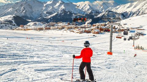 Les pistes de l'Alpe d'Huez