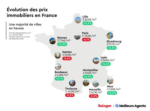 Carte France Prix Vente