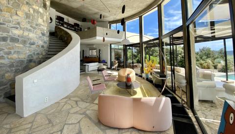 Salon maison Castillon-du-Gard Emile Garcin
