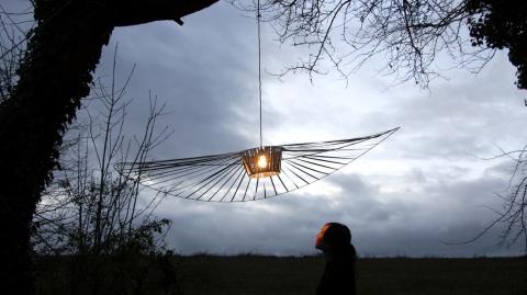Lampe Vertigo en pleine nature