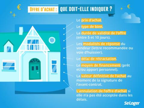 offre achat maison ou appartement