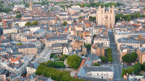 À Nantes, le prix moyen d'un logement en France en 2021 dans l'ancien permet d'acheter 62 m².