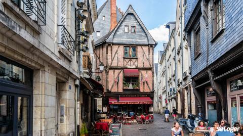 Un quartier de la ville de Tours