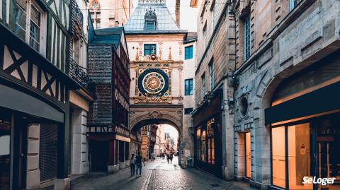 Une rue de Rouen