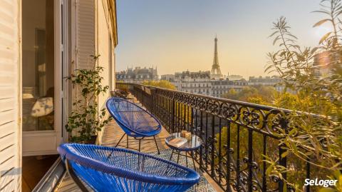 Le marché immobilier Parisien est ralenti par une diminution du nombre d'acquéreurs. © Karen Mandau