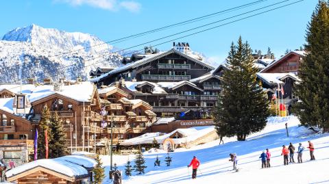 La station de Courchevel