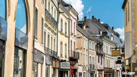 Une rue de la ville de Laval